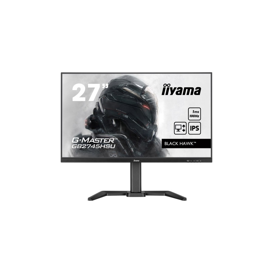 25942-iiyama G-MASTER GB2745HSU-B2 LED display 68,6 cm (27") 1920 x 1080 Pixeles Full HD Negro 25942-iiyama G-MASTER GB2745HSU-B2 LED display 68,6 cm (27") 1920 x 1080 Pixeles Full HD Negro