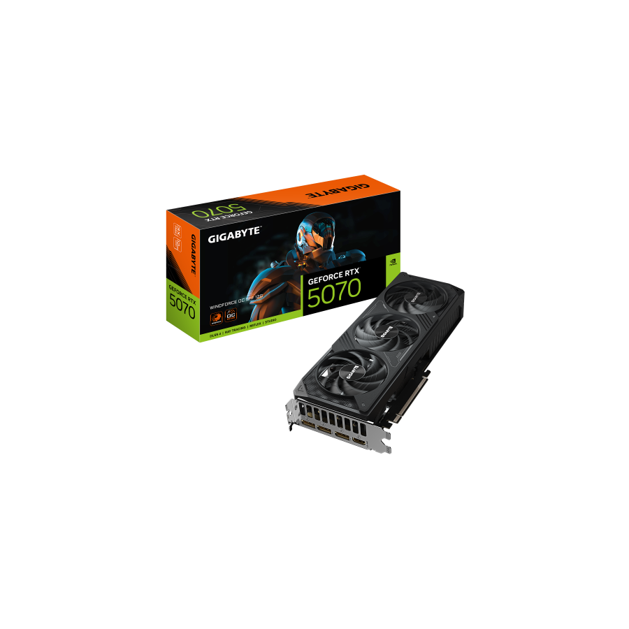 26030-GIGABYTE GeForce RTX 5070 WINDFORCE OC SFF 12G Tarjeta Grafica - 16GB GDDR7, 256 bits, PCI-E 5.0, XXXX MHz Core Cl 26030-GIGABYTE GeForce RTX 5070 WINDFORCE OC SFF 12G Tarjeta Grafica - 16GB GDDR7, 256 bits, PCI-E 5.0, XXXX MHz Core Cl