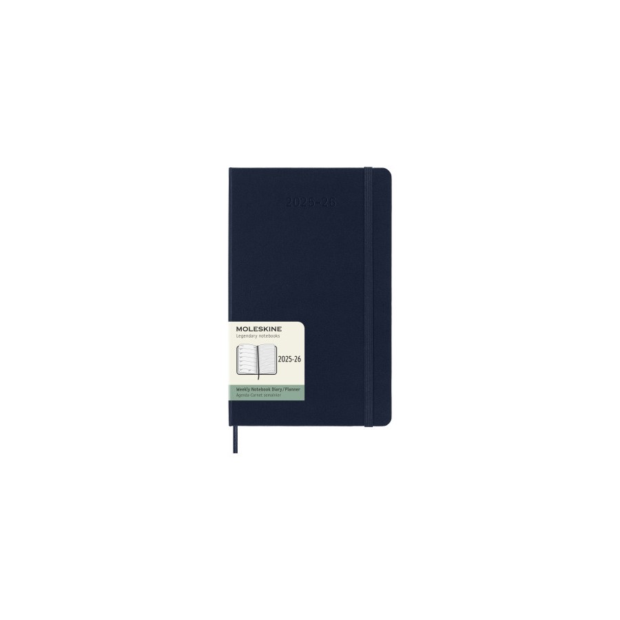 26141-AGENDA 18M 2025-2026 SEMANAL L (13 X 21 CM) AZUL ZAFIRO TAPA DURA MOLESKINE DHB2018WN3Y26 26141-AGENDA 18M 2025-2026 SEMANAL L (13 X 21 CM) AZUL ZAFIRO TAPA DURA MOLESKINE DHB2018WN3Y26