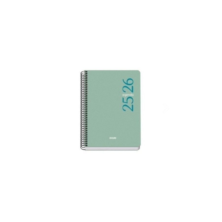 26182-AGENDA ESCOLAR 2025-2026 TAMANO A5 TAPA POLIPROPILENO SEMANA VISTA MODELO ESENCIAL BASIC VERDE DOHE 52070 26182-AGENDA ESCOLAR 2025-2026 TAMANO A5 TAPA POLIPROPILENO SEMANA VISTA MODELO ESENCIAL BASIC VERDE DOHE 52070