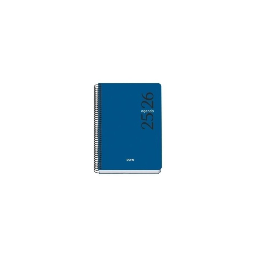 26184-AGENDA ESCOLAR 2025-2026 TAMANO A5 TAPA POLIPROPILENO DIA PAGINA MODELO ESENCIAL BASIC AZUL DOHE 52072 26184-AGENDA ESCOLAR 2025-2026 TAMANO A5 TAPA POLIPROPILENO DIA PAGINA MODELO ESENCIAL BASIC AZUL DOHE 52072