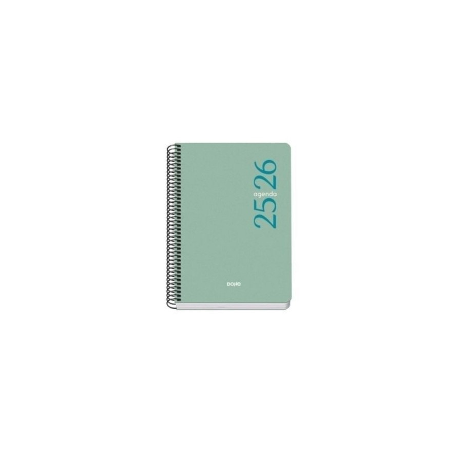 26186-AGENDA ESCOLAR 2025-2026 TAMANO A5 TAPA POLIPROPILENO DIA PAGINA MODELO ESENCIAL BASIC VERDE DOHE 52074 26186-AGENDA ESCOLAR 2025-2026 TAMANO A5 TAPA POLIPROPILENO DIA PAGINA MODELO ESENCIAL BASIC VERDE DOHE 52074