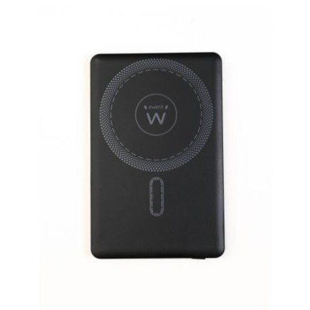 26306-EWENT POWERBANK ULTRASLIM MAGSAFER 5000MAH  PD 20W, 1X USB-C (IN/OUT), 1X USB-A PORT, 104X67X8´55MM, 112GR, BLACK