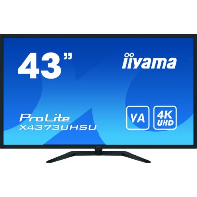 iiyama ProLite X4373UHSU B1 pantalla para PC 108 cm 425 3840 x 2160 Pixeles 4K Ultra HD Negro