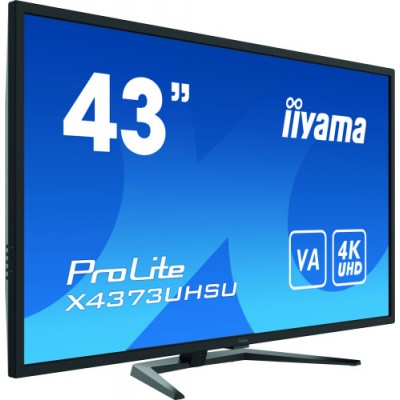 iiyama ProLite X4373UHSU B1 pantalla para PC 108 cm 425 3840 x 2160 Pixeles 4K Ultra HD Negro