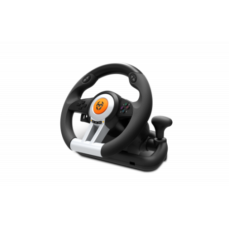 26417-KROM VOLANTE + PEDALES K-WHEEL MULTI-PLATAFORMA