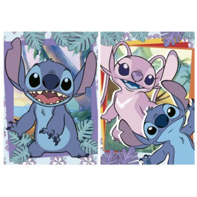 CAJA PUZZLE 2X500 STITCH EDUCA BORRAS 19732