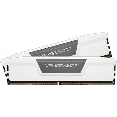 MEMORIA CORSAIR DDR5 32GB 2X16GB PC6000 VENGEANCE BLANCA CMK32GX5M2E6000Z36W