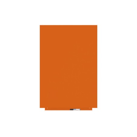 2673-PIZARRA SIN MARCO SKINWHITEBOARD COLOR ROJO CLARO ANARANJADO ESCALA DE NARANJAS. MEDIDA 75X115CM MAGNETICA MODULAR