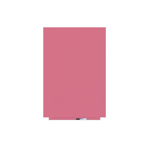 2677-PIZARRA SIN MARCO SKINWHITEBOARD COLOR ROJO VIEJO ESCALA DE ROJOS. MEDIDA 75X115CM MAGNETICA MODULAR ROCADA 6420R-3