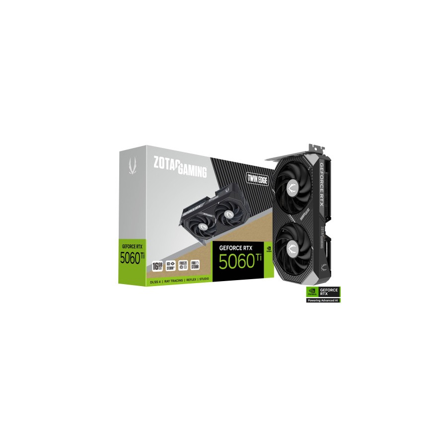 26793-VGA ZOTAC RTX 5060 TI 16GB TWIN EDGE,NV,RTX5060TI,16GB,GDDR7,128BIT,1HDMI+3DP,2 VENTILADORES (ZT-B50620E-10M) 26793-VGA ZOTAC RTX 5060 TI 16GB TWIN EDGE,NV,RTX5060TI,16GB,GDDR7,128BIT,1HDMI+3DP,2 VENTILADORES (ZT-B50620E-10M)