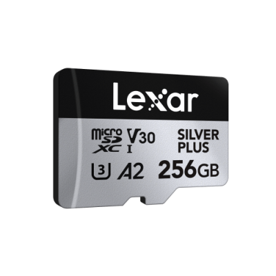 Lexar Professional SILVER PLUS 256 GB MicroSDXC UHS I Clase 3