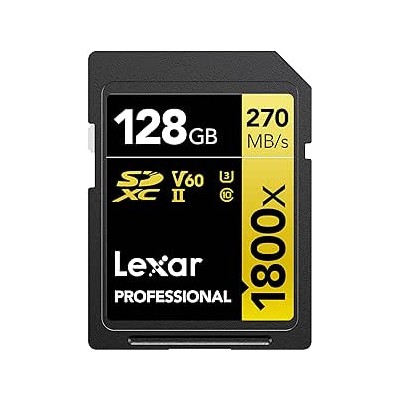 Lexar LSD1800128G BNNNG memoria flash 128 GB SDXC UHS II Clase 10