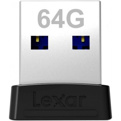 Lexar JumpDrive S47 unidad flash USB 64 GB USB tipo A 32 Gen 1 31 Gen 1 Negro