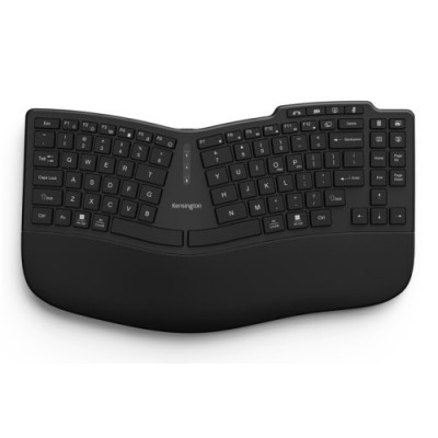 Kensington Pro Fit Ergo KB675 EQ TKL teclado Hogar Oficina USB RF Wireless Bluetooth QWERTY Espanol Negro