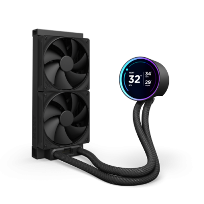 NZXT Kraken Elite 240 Procesador Sistema de refrigeracion liquida todo en uno 12 cm Negro 1 piezas