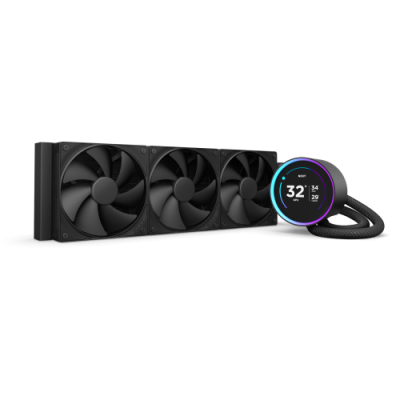 NZXT Kraken Elite 360 Procesador Sistema de refrigeracion liquida todo en uno 12 cm Negro 1 piezas