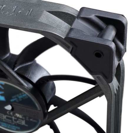 27280-Fractal Design Venturi HP-14 PWM Carcasa del ordenador Ventilador 14 cm Negro, Gris