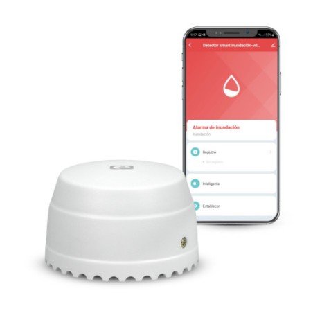 27421-DETECTOR DE SEGURIDAD DE INUNDACION SMART WIFI GARZA 401346C
