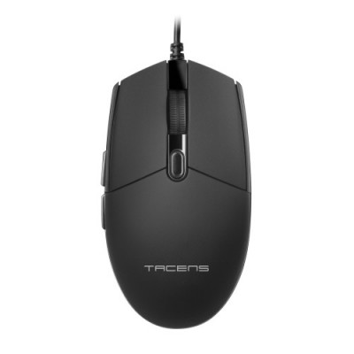 Tacens Anima AMG Raton Profesional Ergonomico Diseno Natural Ultraligero 3200DPI Switches Mecanicos HUANO Negro