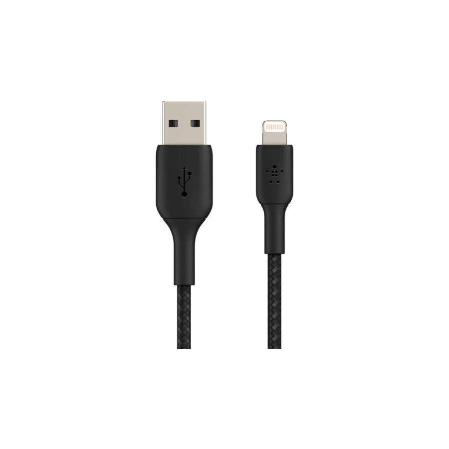 27503-Belkin CAA002BT2MBK cable de conector Lightning 2 m Negro 27503-Belkin CAA002BT2MBK cable de conector Lightning 2 m Negro
