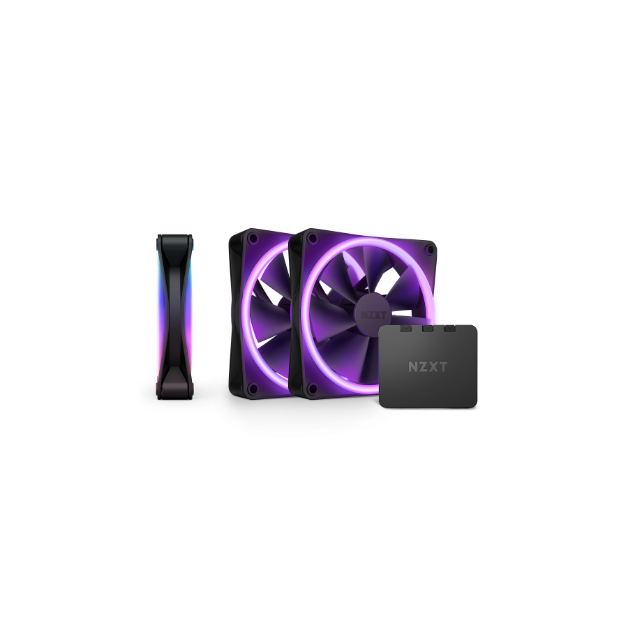 27563-NZXT F120 RGB DUO Triple Pack Carcasa del ordenador Ventilador 12 cm Negro 3 pieza(s) 27563-NZXT F120 RGB DUO Triple Pack Carcasa del ordenador Ventilador 12 cm Negro 3 pieza(s)