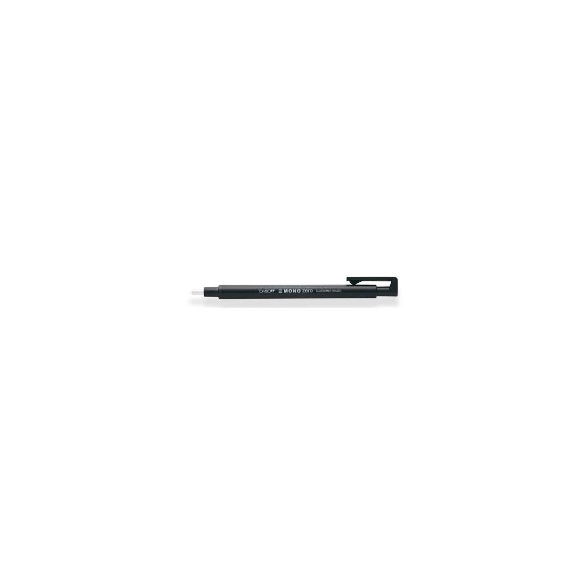 BORRADOR DE PRECISIoN PUNTA REDONDA 23 MM CUERPO NEGRO TOMBOW EH KUR11