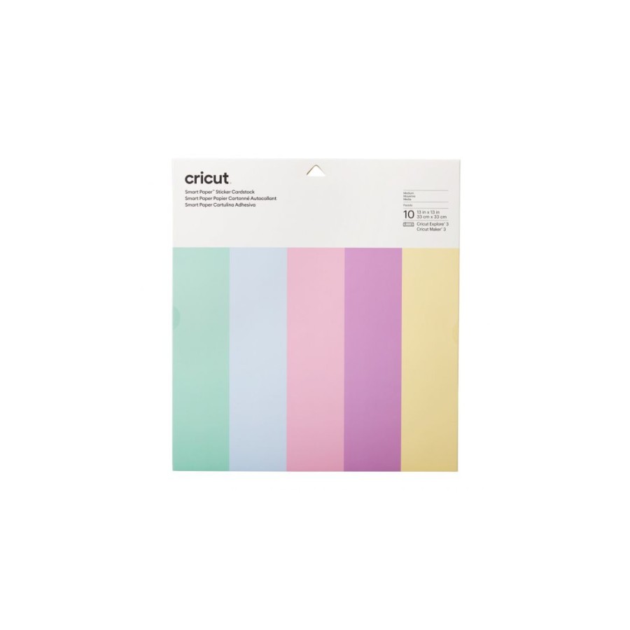 27786-Cricut Sticker Cardstock, Pastels pegatina para ninos 27786-Cricut Sticker Cardstock, Pastels pegatina para ninos
