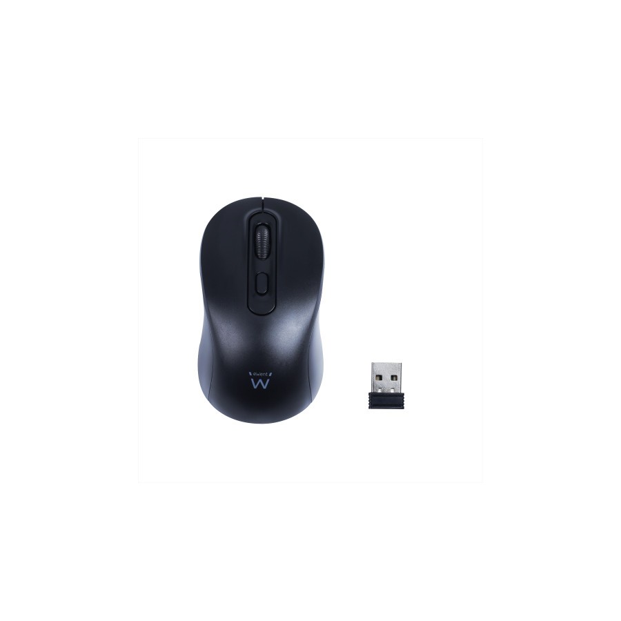 27874-Ewent Raton optico inalambrico 800-1200-1600dpi y clics silenciosos