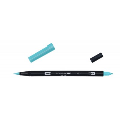 ROTULADOR DOBLE PUNTA PINCEL COLOR PROCESS BLUE TOMBOW ABT 452