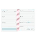 28048-AGENDA ESCOLAR 2025-2026 DIVA 8o 120X164 SEMANA VISTA HORIZONTAL SPRING+ FINOCAM 536100426