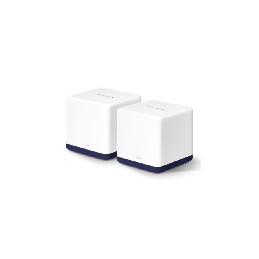 28123-Mercusys Halo H50G(2-pack) Doble banda (2,4 GHz / 5 GHz) Wi-Fi 5 (802.11ac) Blanco 3 Interno 28123-Mercusys Halo H50G(2-pack) Doble banda (2,4 GHz / 5 GHz) Wi-Fi 5 (802.11ac) Blanco 3 Interno