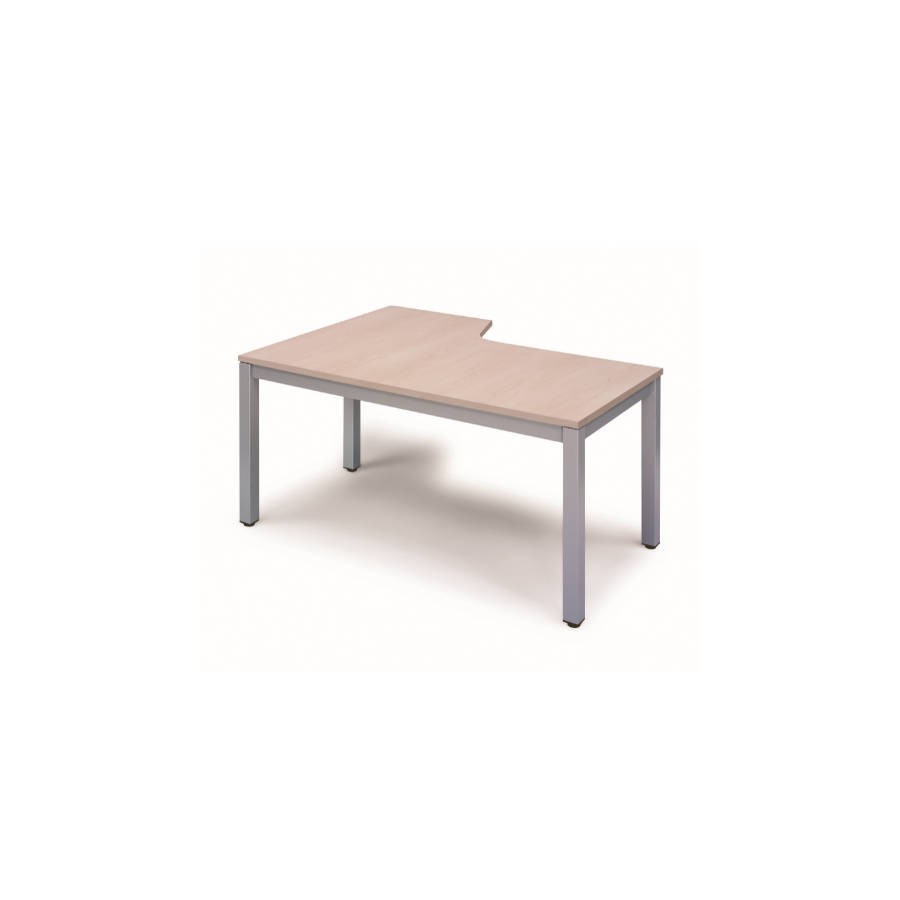 2818-MESA DE OFICINA SERIE EXECUTIVE FORMA L DERECHA 180X120 GRIS / HAYA ROCADA 2052AD01 2818-MESA DE OFICINA SERIE EXECUTIVE FORMA L DERECHA 180X120 GRIS / HAYA ROCADA 2052AD01