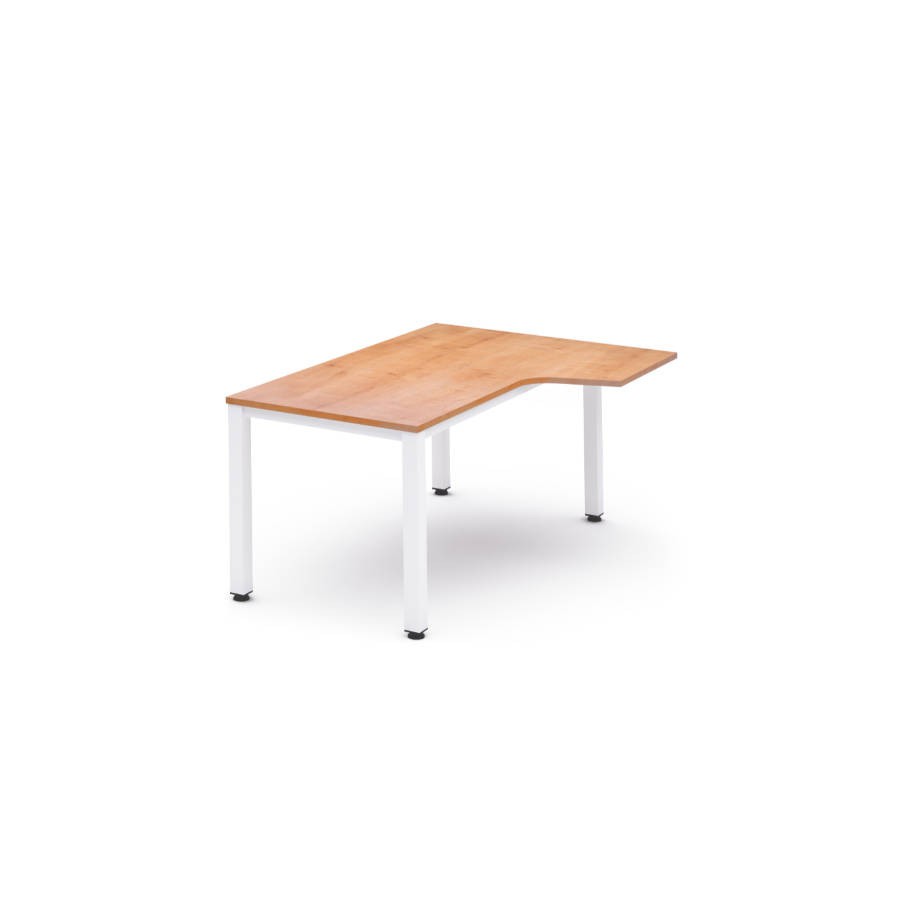 2825-MESA DE OFICINA SERIE EXECUTIVE FORMA L DERECHA 180X120 BLANCO/ROBLE ROCADA 2052AM08 2825-MESA DE OFICINA SERIE EXECUTIVE FORMA L DERECHA 180X120 BLANCO/ROBLE ROCADA 2052AM08