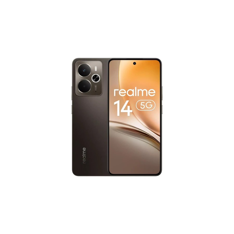 28426-realme 14 16,9 cm (6.67") SIM doble Android 15 5G 12 GB 256 GB 5860 mAh Negro 28426-realme 14 16,9 cm (6.67") SIM doble Android 15 5G 12 GB 256 GB 5860 mAh Negro