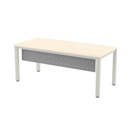 2846-FALDON METALICO GRIS PARA MESA DE OFICINA SERIE EXECUTIVE, BLANCA Y TOTAL 180CM. ROCADA 2941