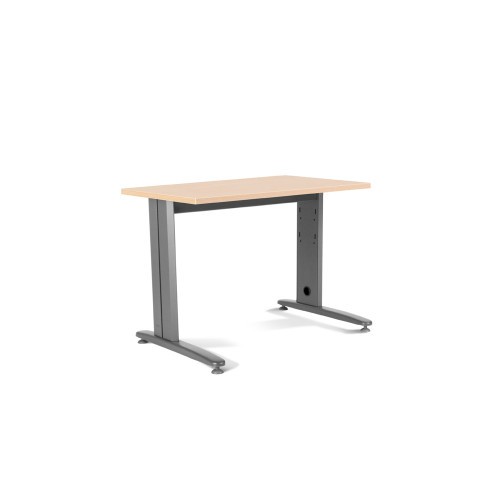 2850-MESA DE OFICINA SERIE METAL 120X60 GRIS / HAYA ROCADA 2000AC01