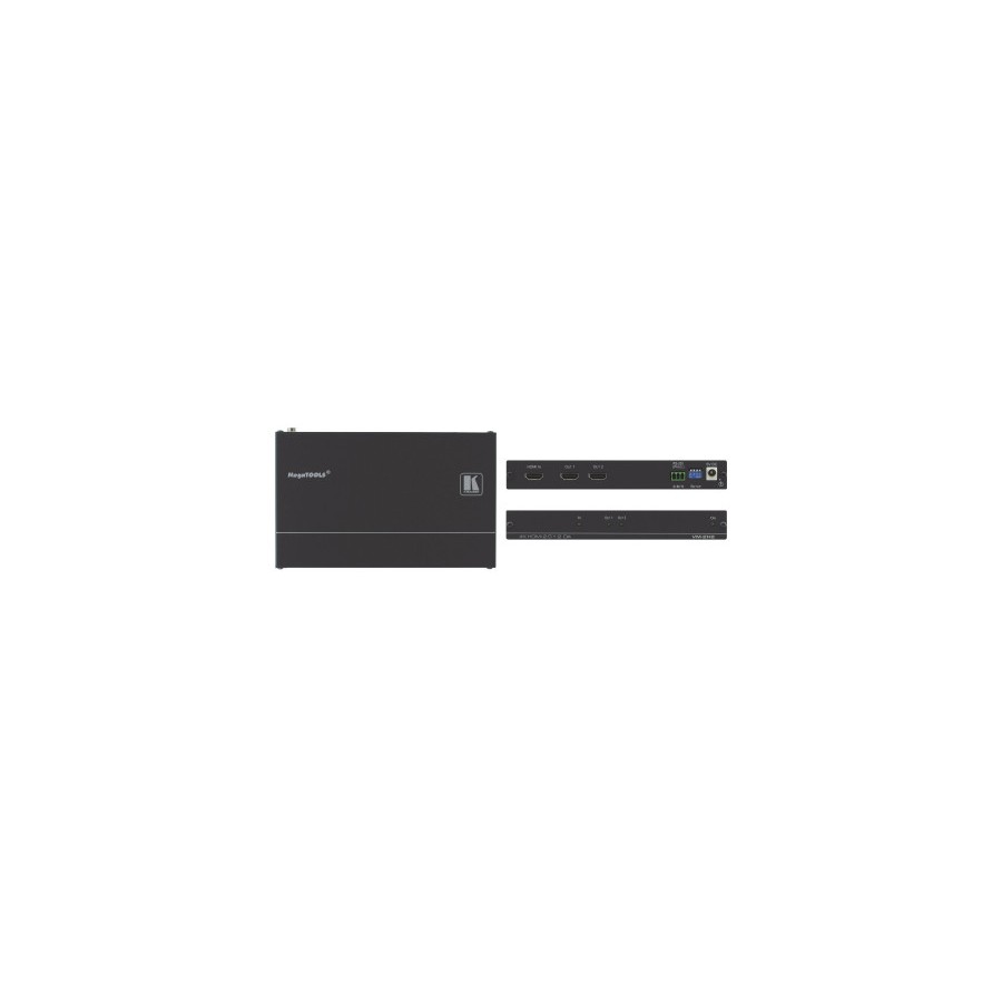 28508-Kramer Electronics VM-2H2 amplificador de linea de video Negro 28508-Kramer Electronics VM-2H2 amplificador de linea de video Negro