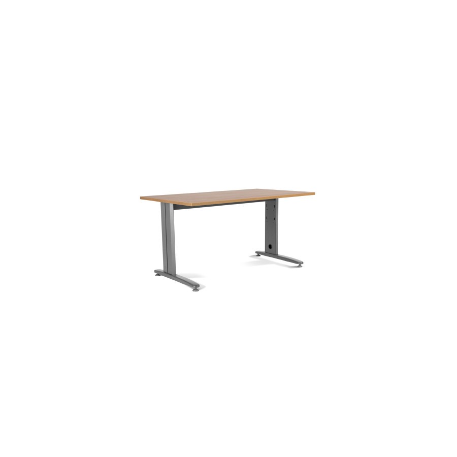 2861-MESA DE OFICINA SERIE METAL 160X80 GRIS / ROBLE ROCADA 2002AC08 2861-MESA DE OFICINA SERIE METAL 160X80 GRIS / ROBLE ROCADA 2002AC08