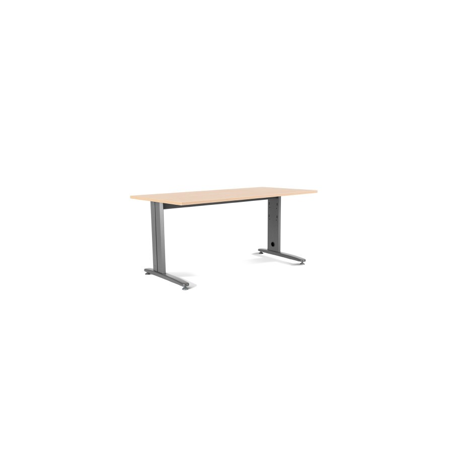 2862-MESA DE OFICINA SERIE METAL 180X80 GRIS / HAYA ROCADA 2003AC01 2862-MESA DE OFICINA SERIE METAL 180X80 GRIS / HAYA ROCADA 2003AC01