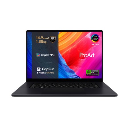 28698-ASUS ProArt P16 OLED H7606WM-SC052W Copilot+ PC - Ordenador Portatil 16" WQUXGA (AMD Ryzen AI 9 HX 370, 32GB RAM,