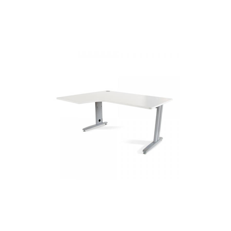 2884-MESA DE OFICINA SERIE METAL FORMA L IZQUIERDA 160X120 GRIS / BLANCO ROCADA 2053AC04 2884-MESA DE OFICINA SERIE METAL FORMA L IZQUIERDA 160X120 GRIS / BLANCO ROCADA 2053AC04