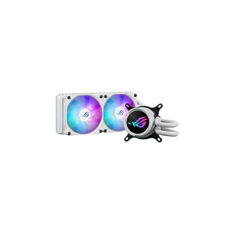 28887-ASUS ROG Strix LC III 240 ARGB White Edition Procesador Kit de refrigeracion liquida 12 cm Blanco