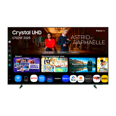 29062-Samsung TU55U7025FK 139,7 cm (55") 4K Ultra HD Smart TV Wifi Negro