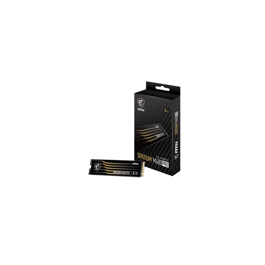 29093-MSI SSD SPATIUM M480 PRO M.2 PCIE 4TB PCI Express 4.0 NVMe 3D NAND