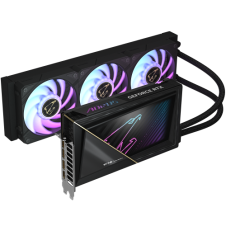 29099-GIGABYTE AORUS GeForce RTX 5090 XTREME WATERFORCE 32G Tarjeta Grafica - 32 GB GDDR7, 512 bits, PCI-E 5.0, 2655 MHz