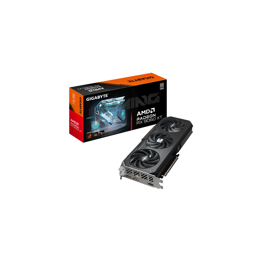 29104-GIGABYTE Radeon RX 9060 XT GAMING OC 16G Tarjeta Grafica - 16GB GDDR6, 128bit, PCI-E 5.0, 3320 MHz Frecuencia del 29104-GIGABYTE Radeon RX 9060 XT GAMING OC 16G Tarjeta Grafica - 16GB GDDR6, 128bit, PCI-E 5.0, 3320 MHz Frecuencia del