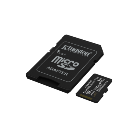 29113-Kingston Technology 1TB microSDXC Canvas Select Plus Gen3 150MB/s A1 (Incluye adaptador de SD)
