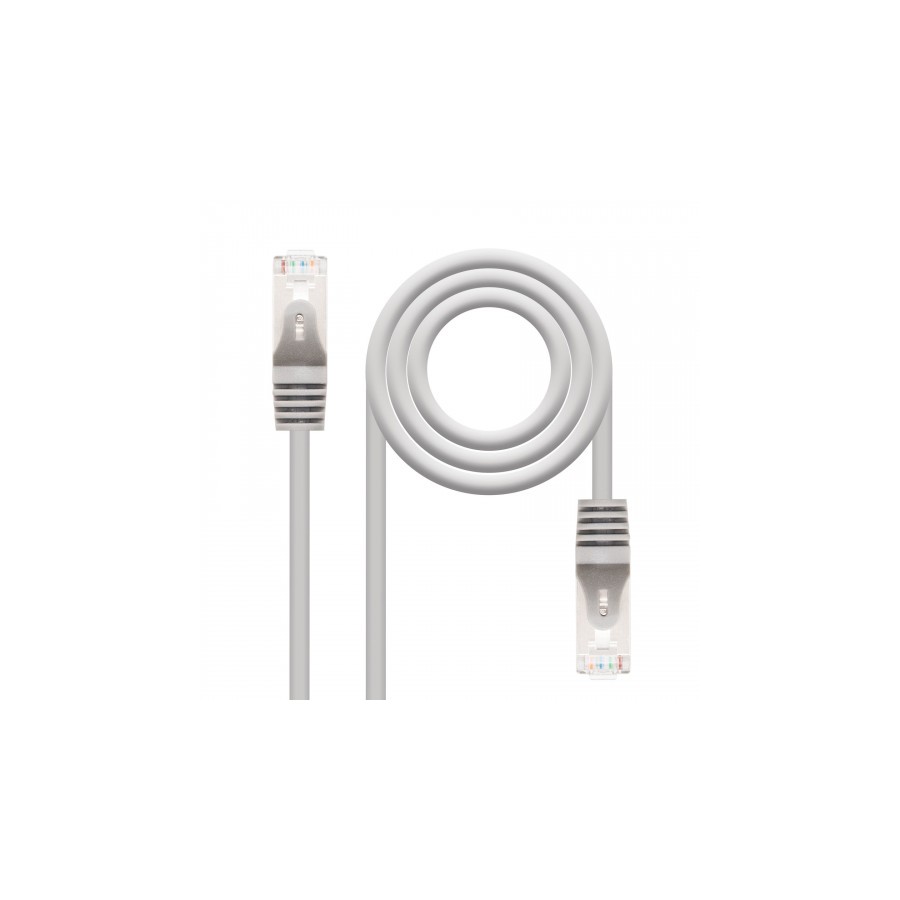29205-Nanocable 15m Cat6e cable de red Gris 5 m F/UTP (FTP)