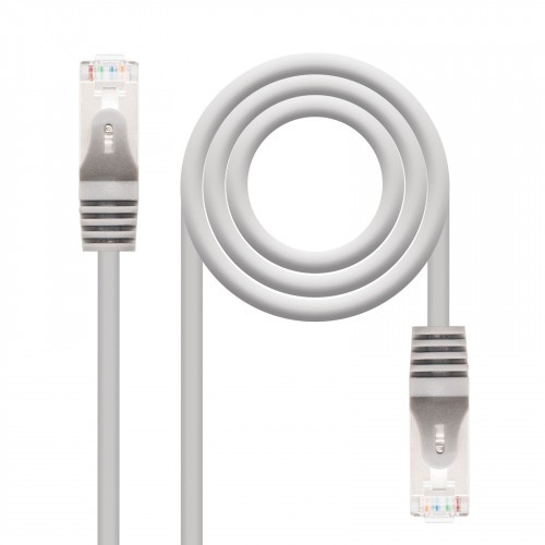 29207-Nanocable 10m Cat6e cable de red Gris F/UTP (FTP)